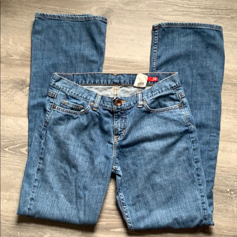 X2 Jeans 8 Long light blue wash color